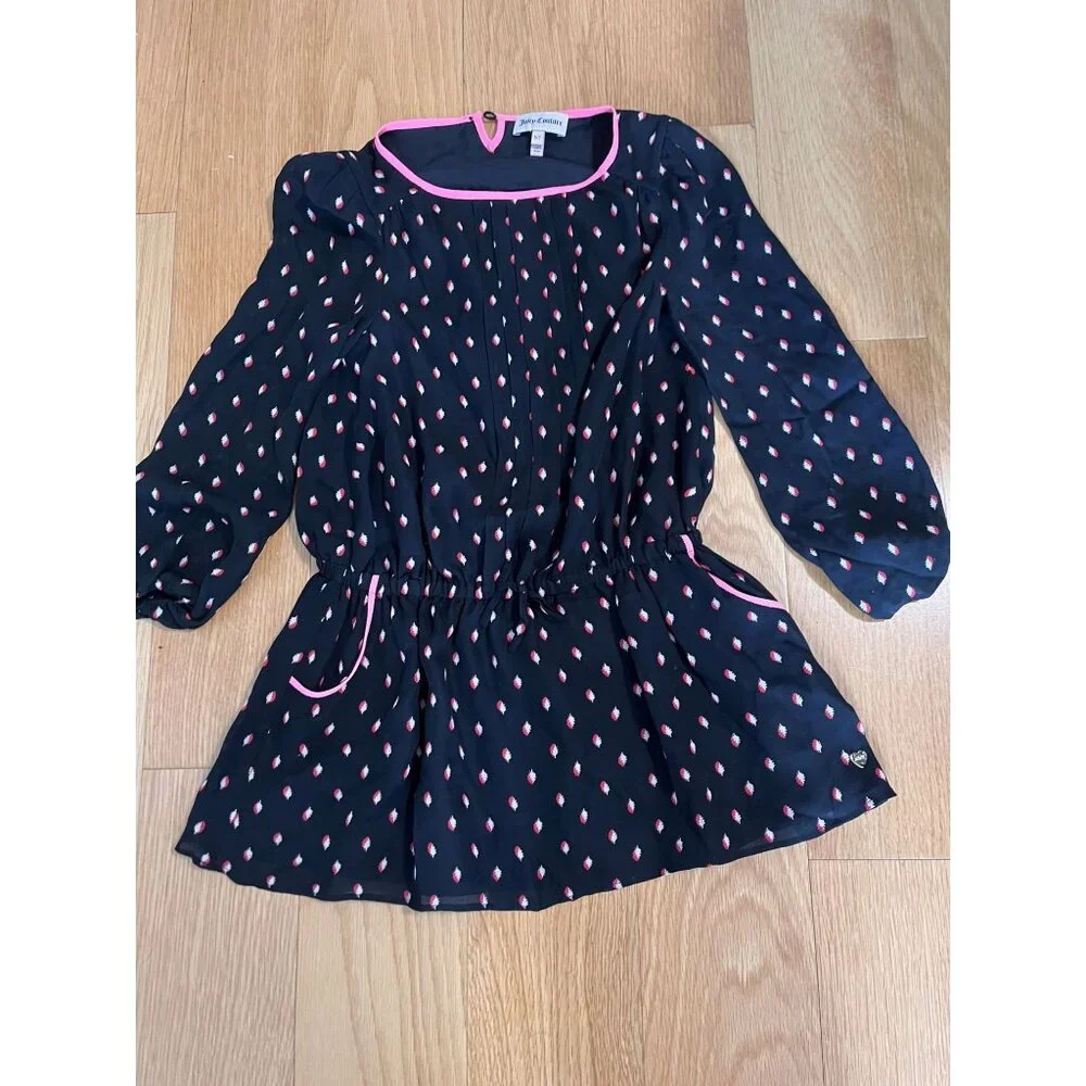 Juicy Couture Silk Girls Dress Size‎ 6/7